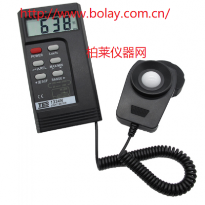 泰仕TES-1334N數(shù)位式照度計|TES1334